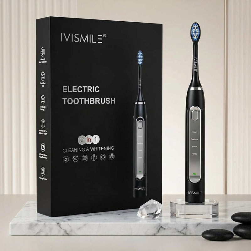 Elektrisk LED Tandbørste med LED lys!